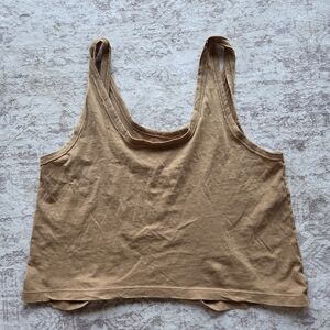 Wild Fable Tan Crop Top